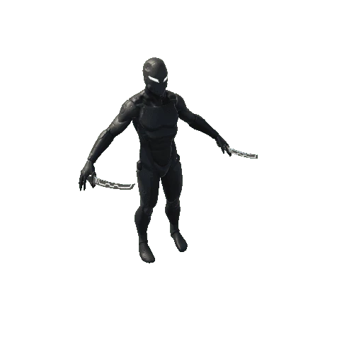 Cyborg Ninja Killer Lizard Black-2